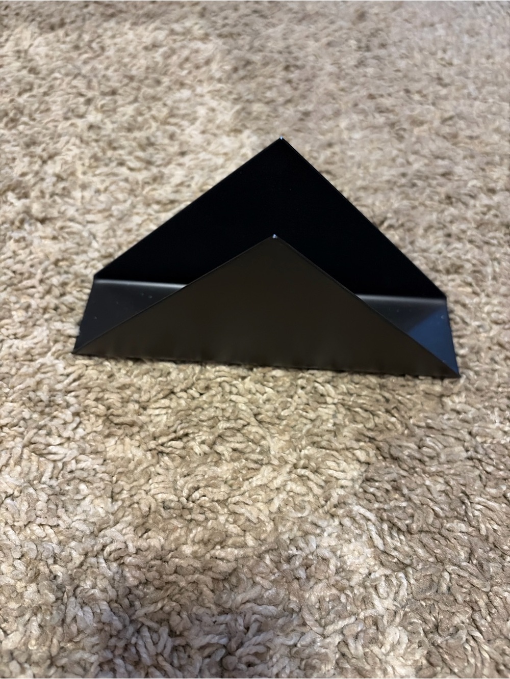 Black Metal napkin holder